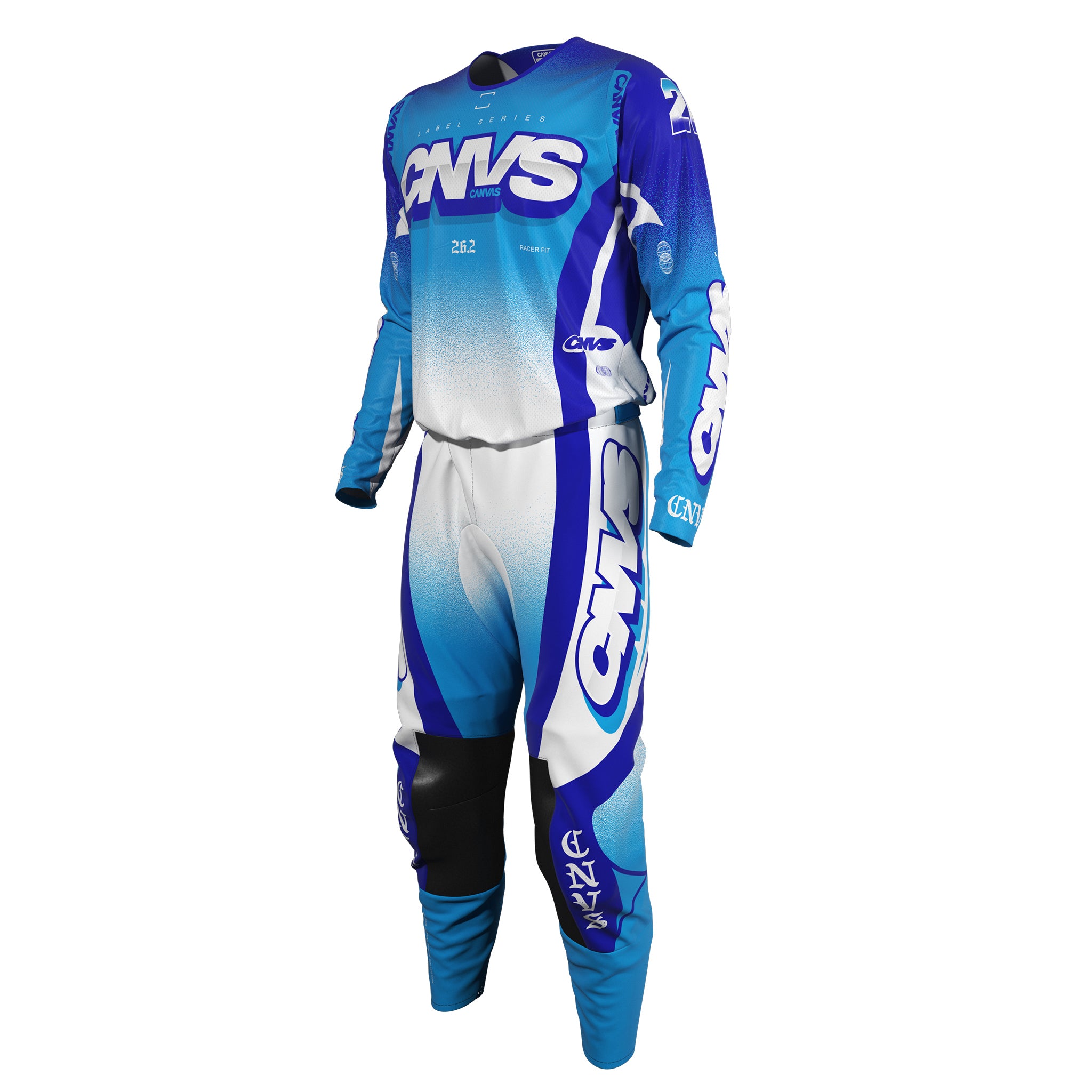 Label Series 26.2 Custom Motocross Gear - Blue