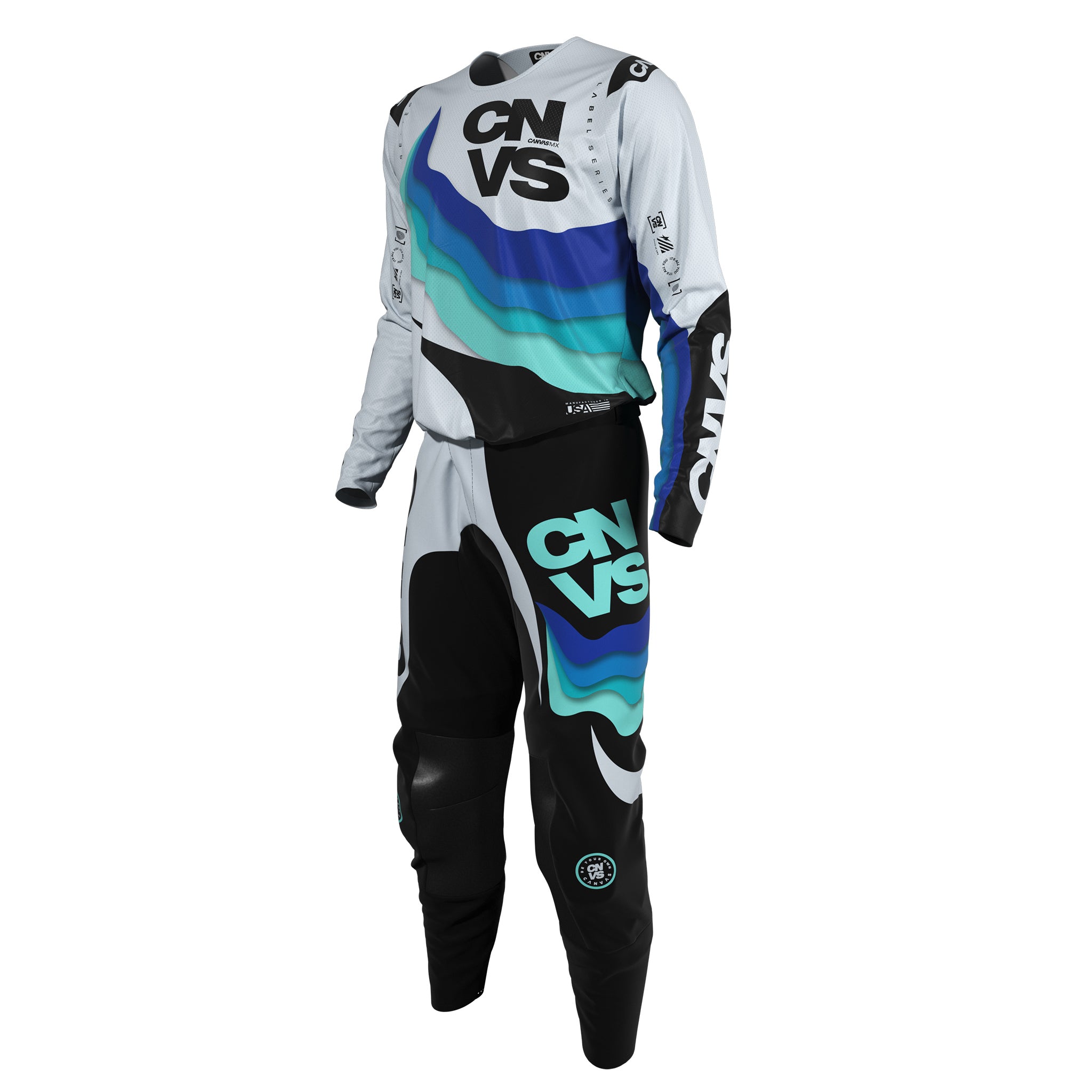 mx gear sets Label Series 10 Custom Motocross Gear - Black