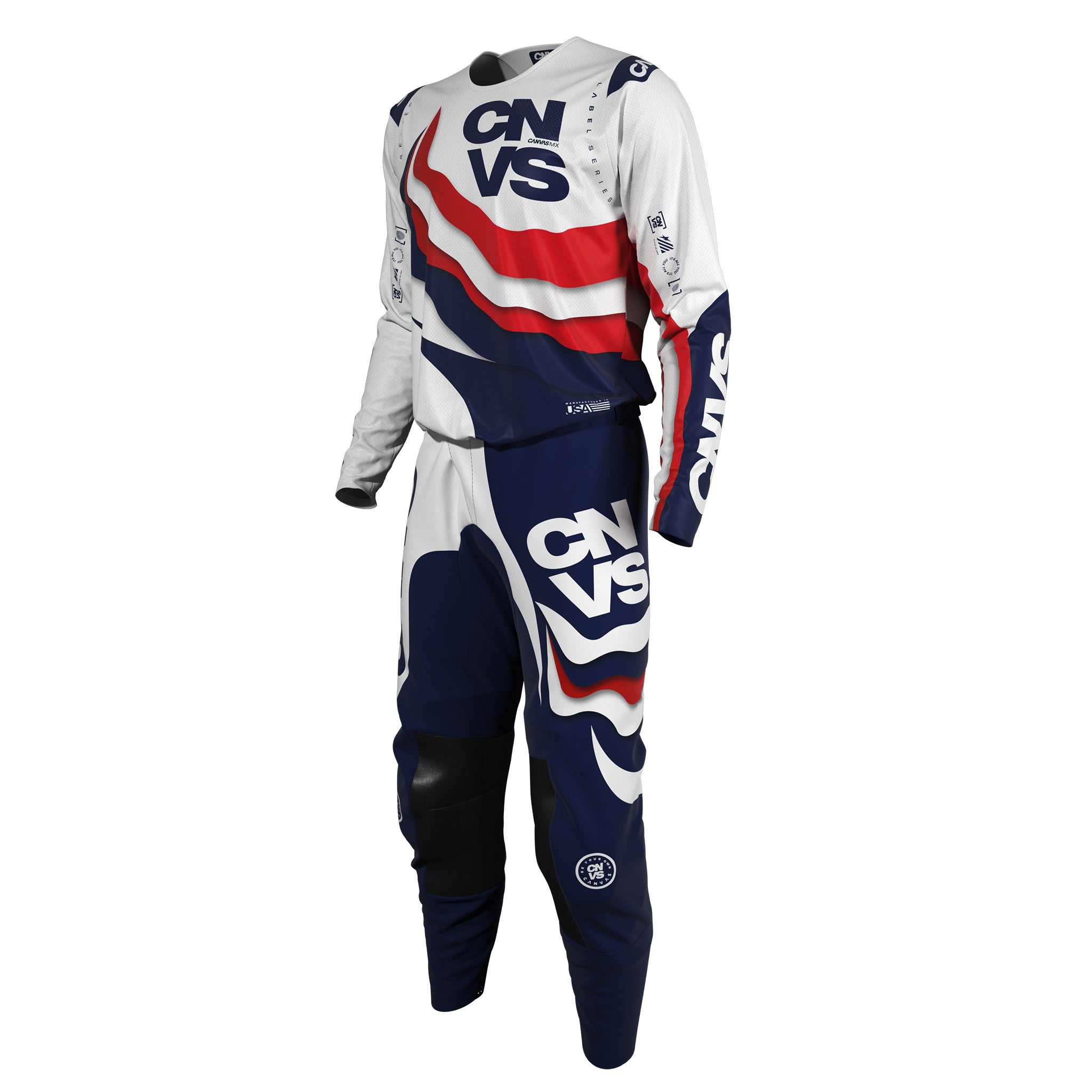 patriot gear Label Series 10 Custom Motocross Gear - Black