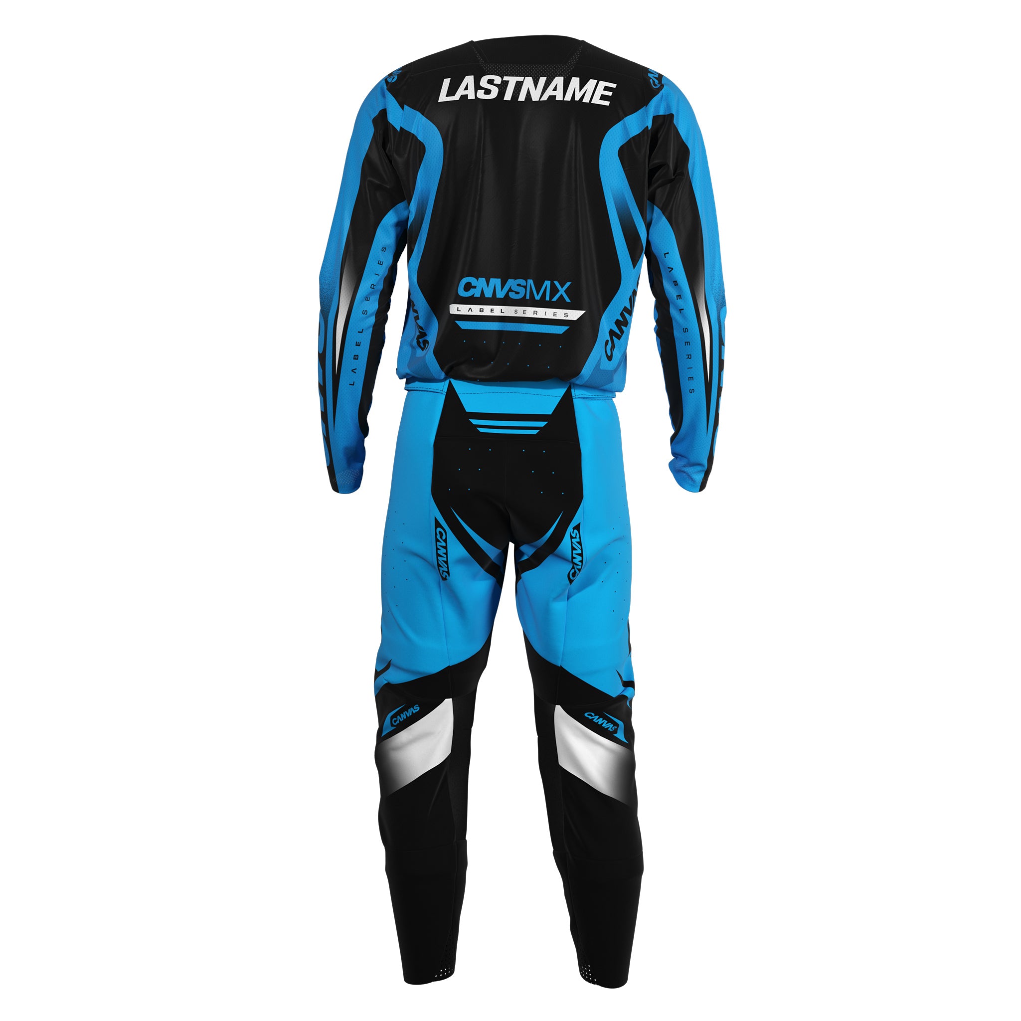 Label Series 13 Custom Motocross Gear - Blue