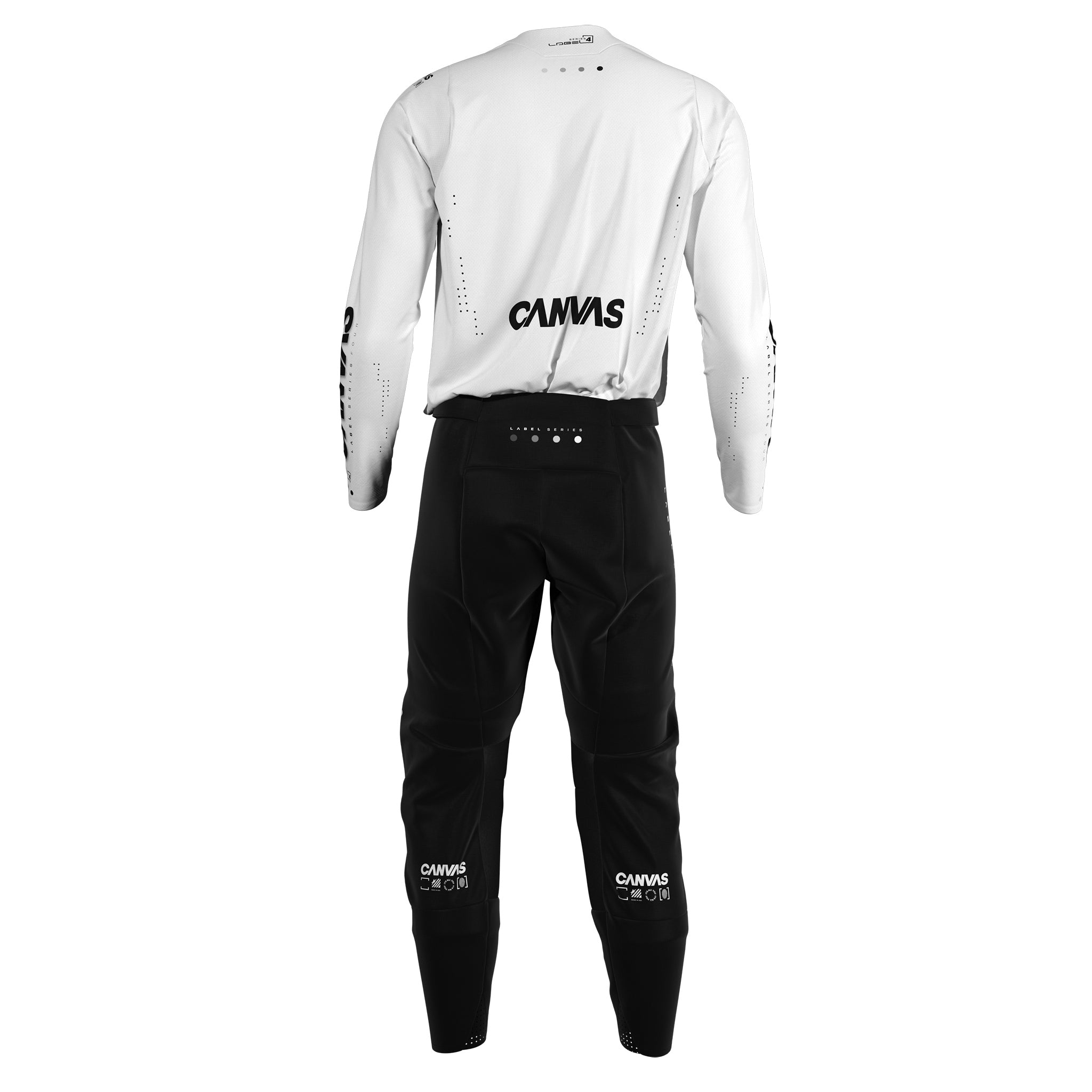 Label Series 4 - Black - Custom MX Gear