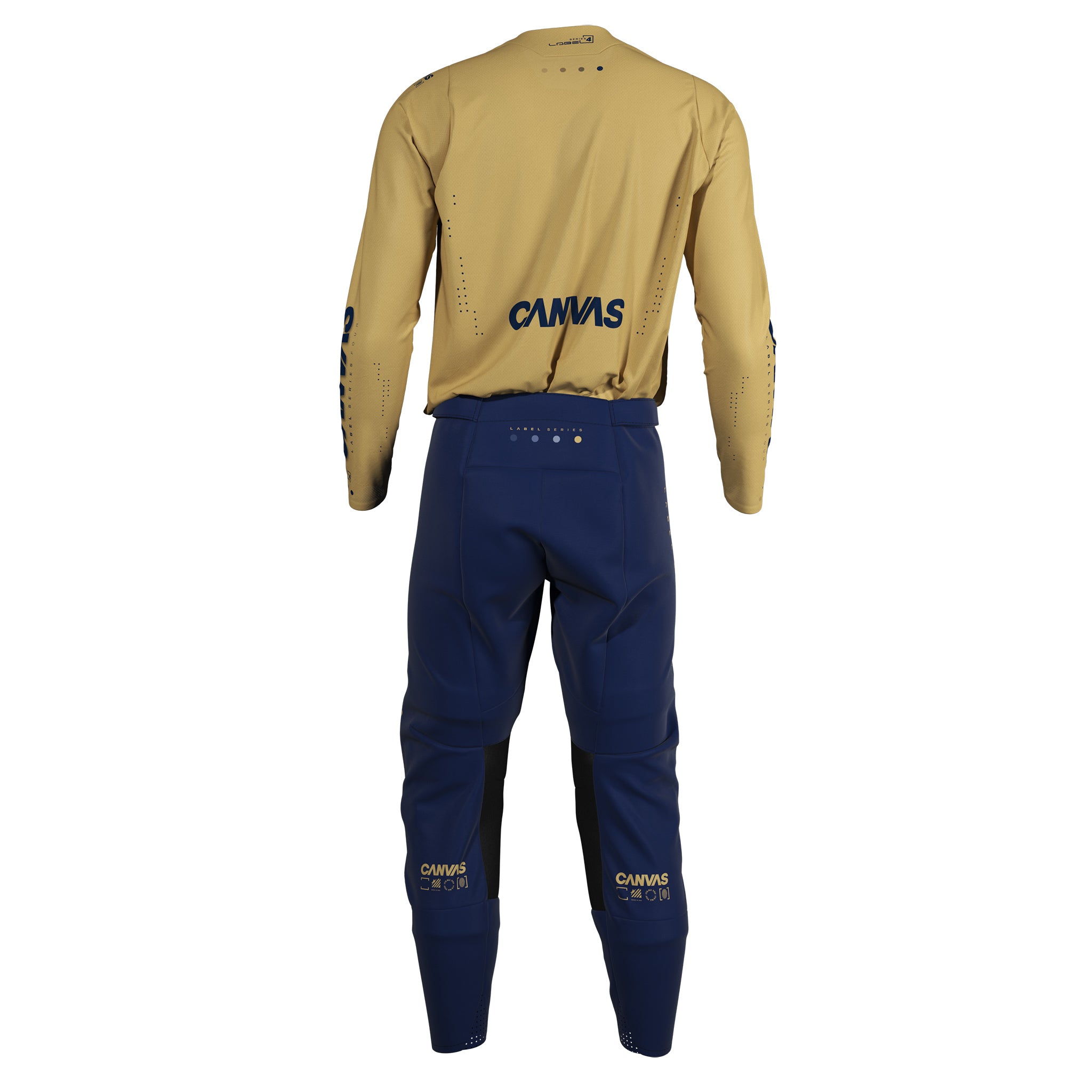 Label Series 4 - Navy - Custom MX Gear
