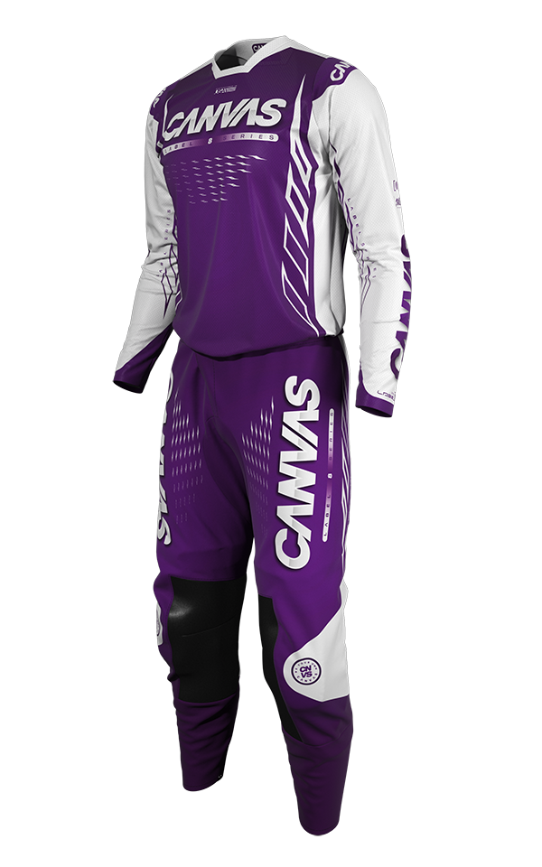 Purple on sale motocross gear