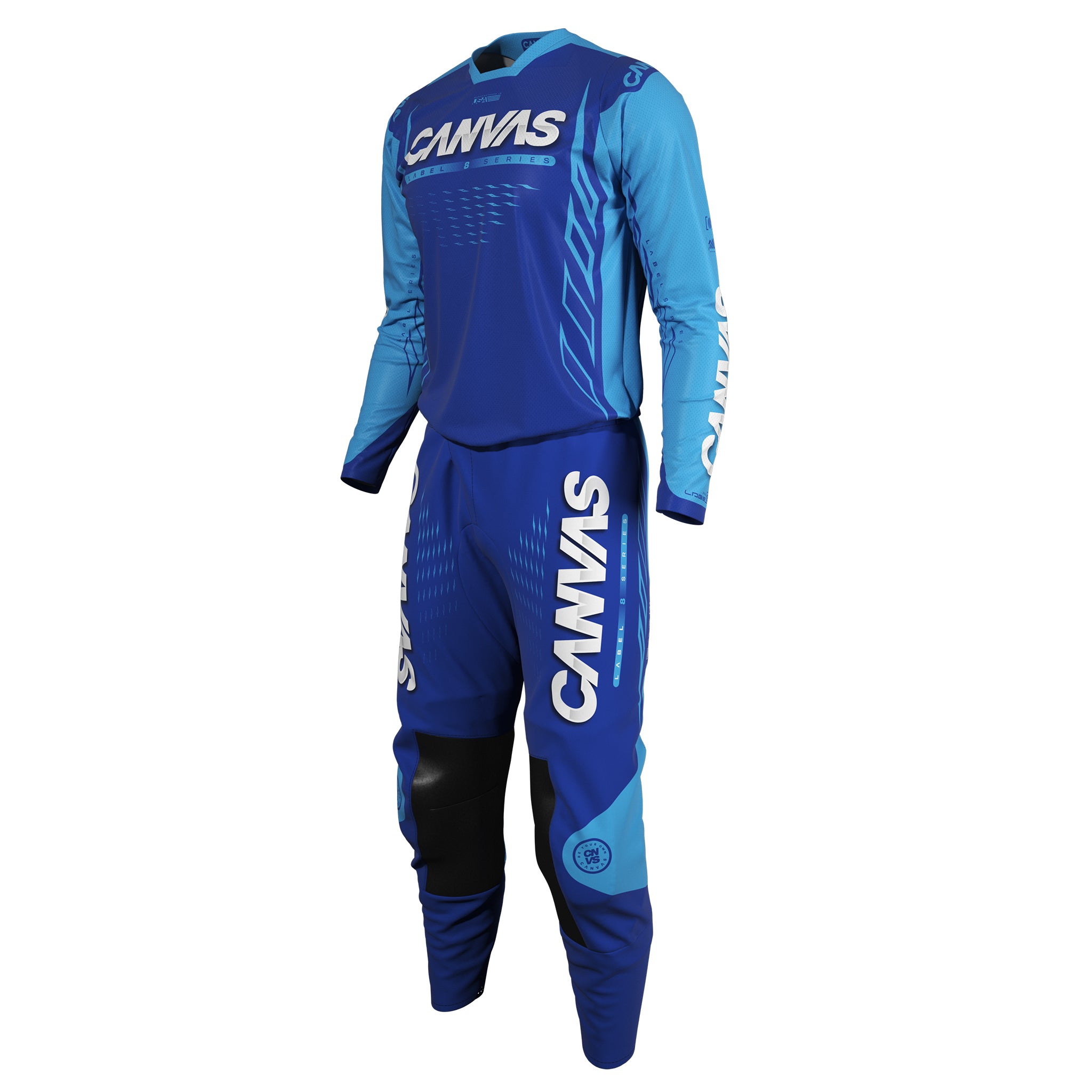 canvas mx gear Label Series 8 - Sky Blue Motocross Gear