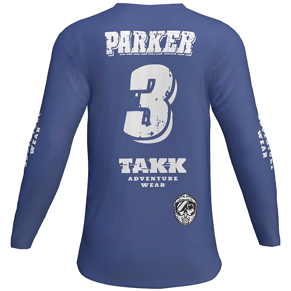 TAKK Blue Premium Fit Jersey