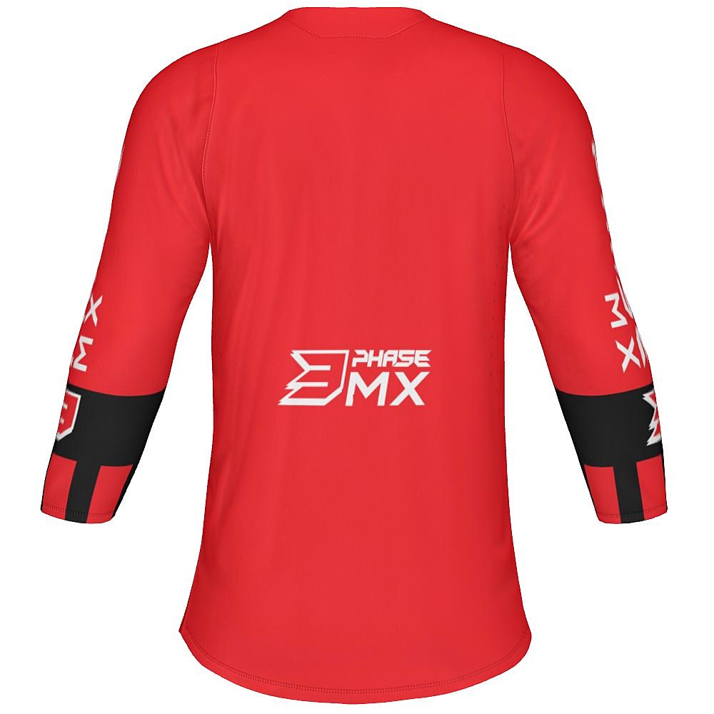 3 Phase MX Adult 3-Quarter Sleeve Jersey - Ignition