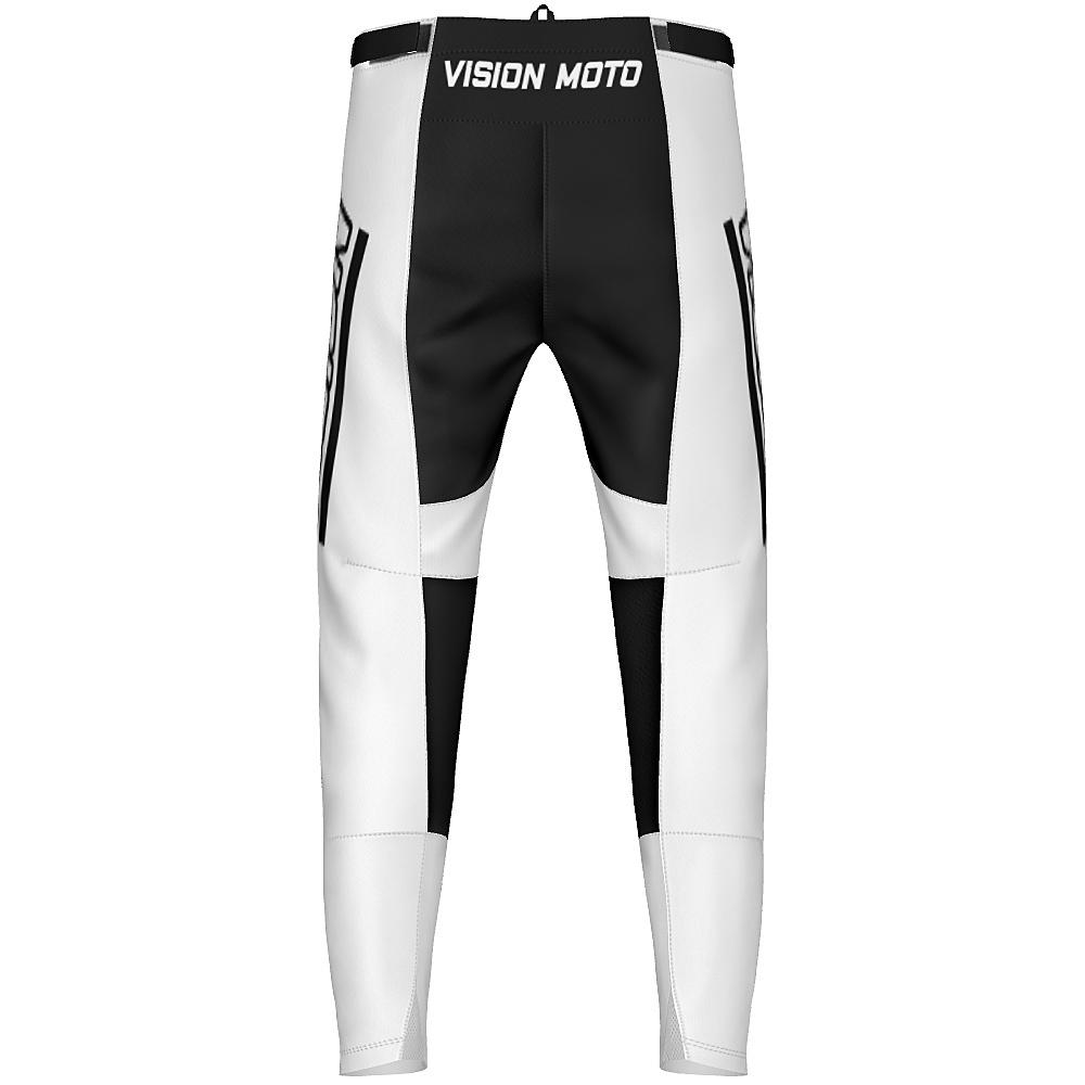 Vision MX White and Black Pants