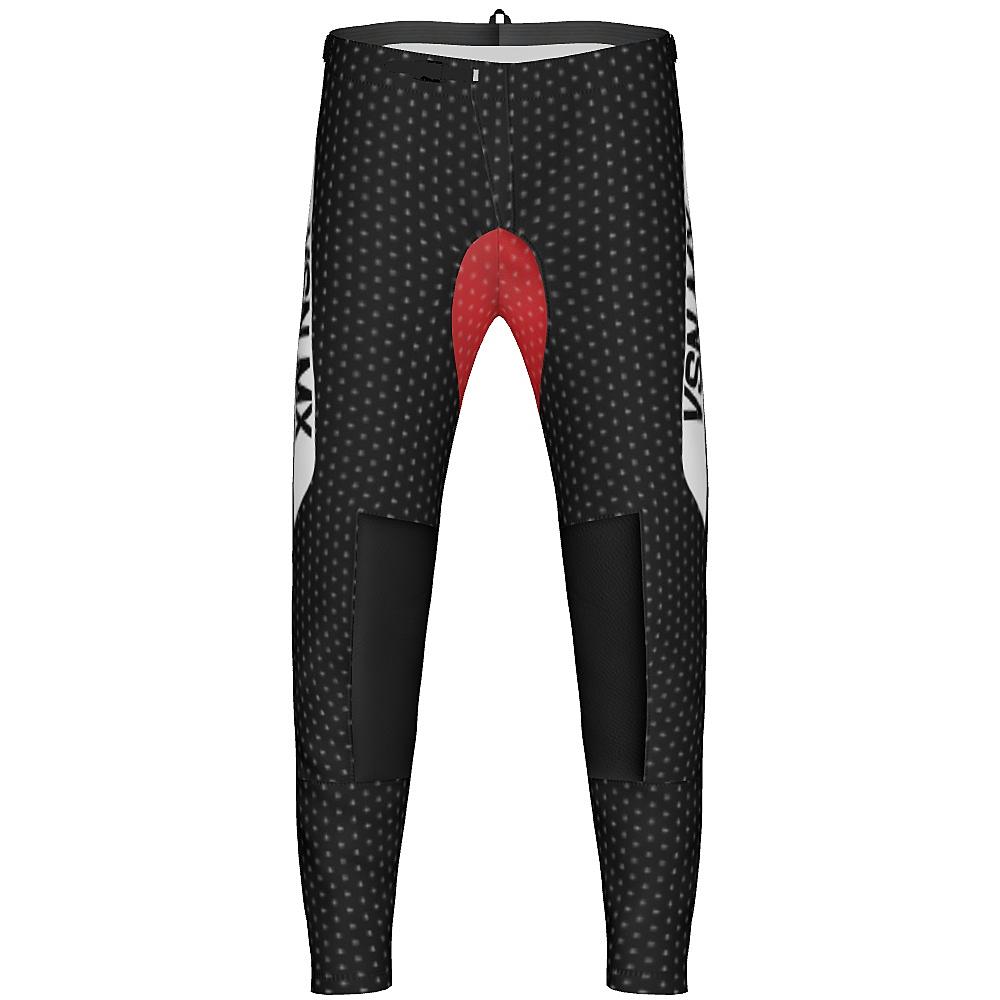 Vision MX Black and Red MX Pants