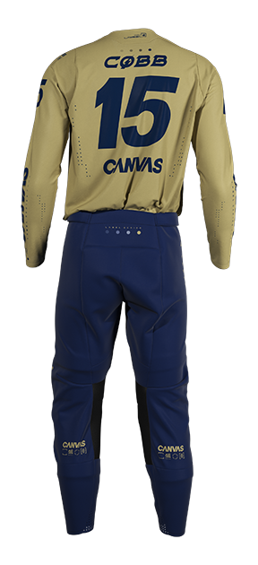 Label Series 4 - Navy - Custom MX Gear