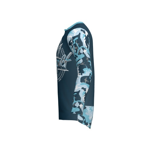 BICYCULT Crew Camo Blue/Grey