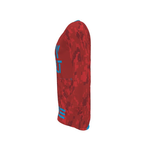 BICYCULT Tactical Division Red-Blue - 3/4 Sleeve