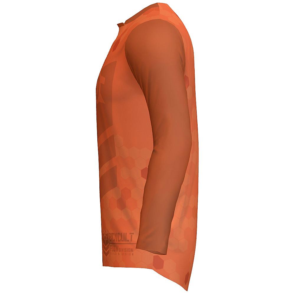 Flow Division - Orange - Long Sleeve