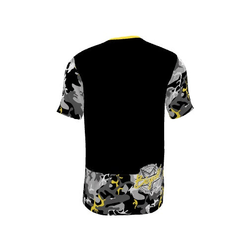 BICYCULT Crew Camo Short Sleeve Black Grey