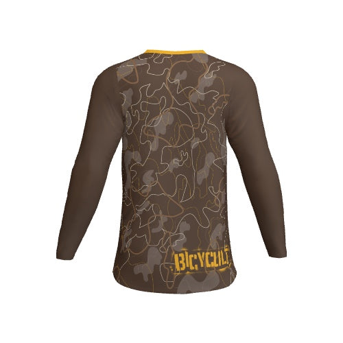 BICYCULT LinedCamo BRWN/Gold Premium Fit