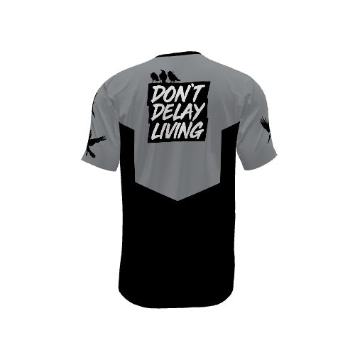 Adam Mock - Short Sleeve MTB Jersey - Gray