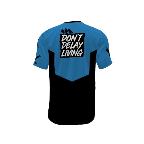 Adam Mock - Short Sleeve MTB Jersey - Blue