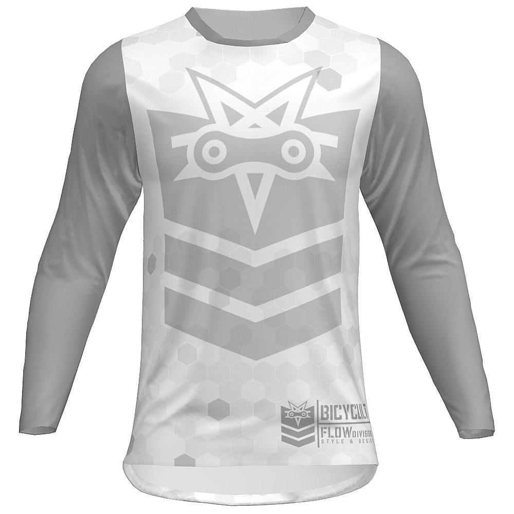 Flow Division - White - Long Sleeve