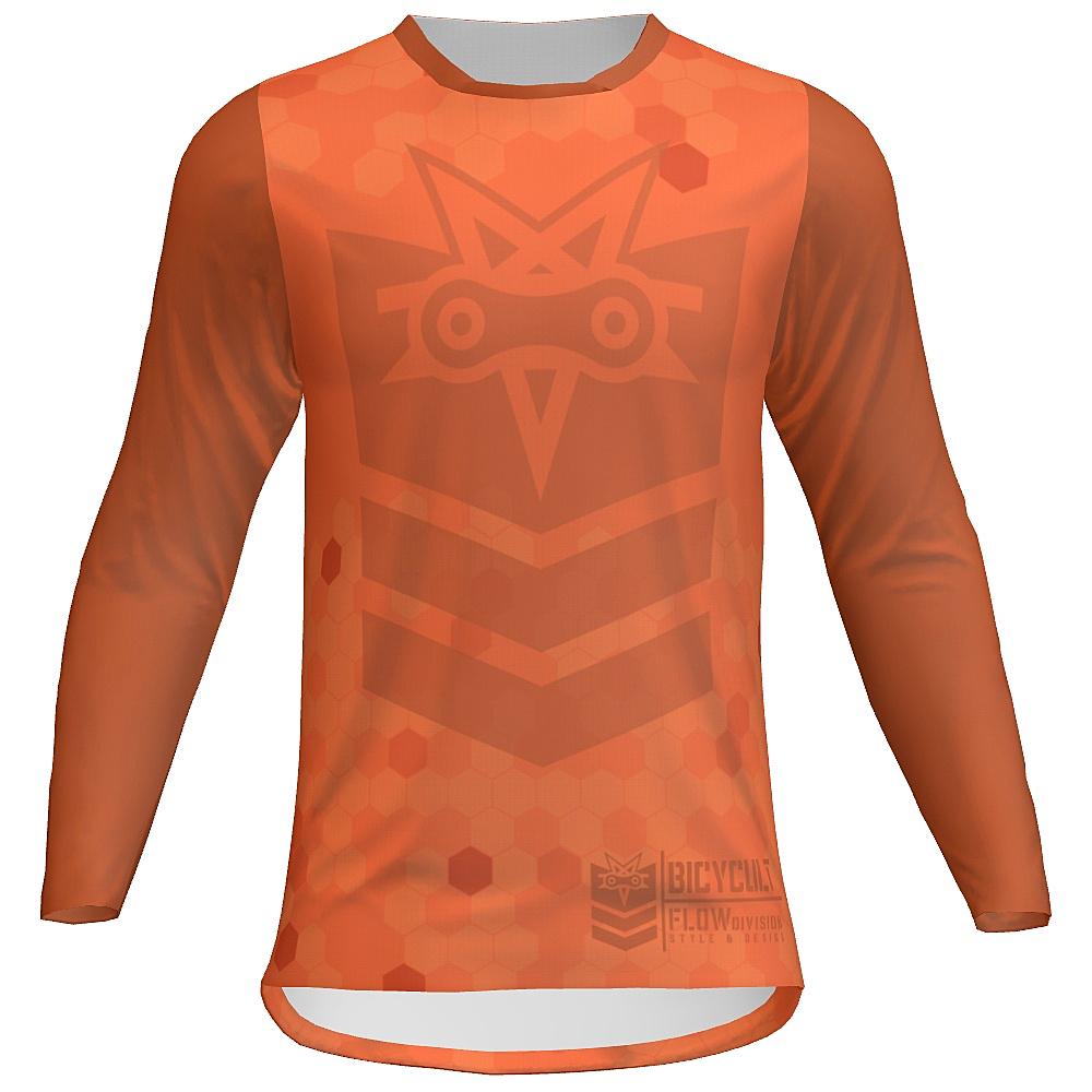 Flow Division - Orange - Long Sleeve