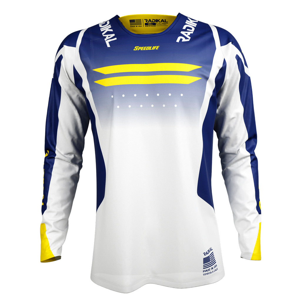 Radikal MX FACTORY BLUE - YELLOW Jersey