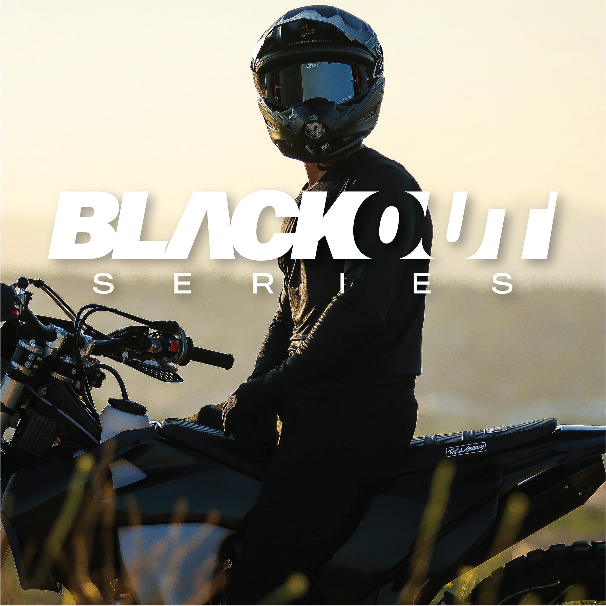 All black motocross gear on sale