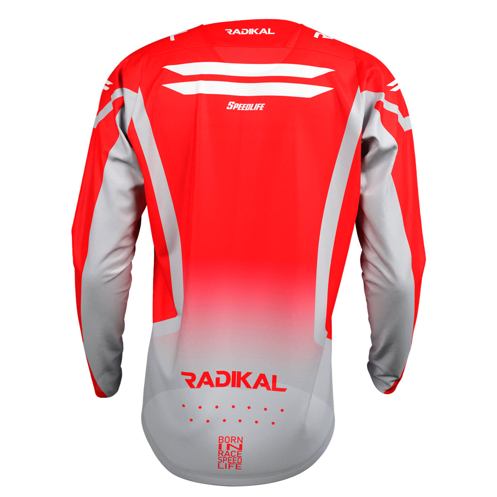 Radikal MX FACTORY RED-GREY Jersey