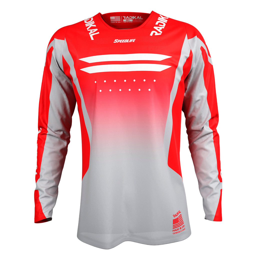 Radikal MX FACTORY RED-GREY Jersey