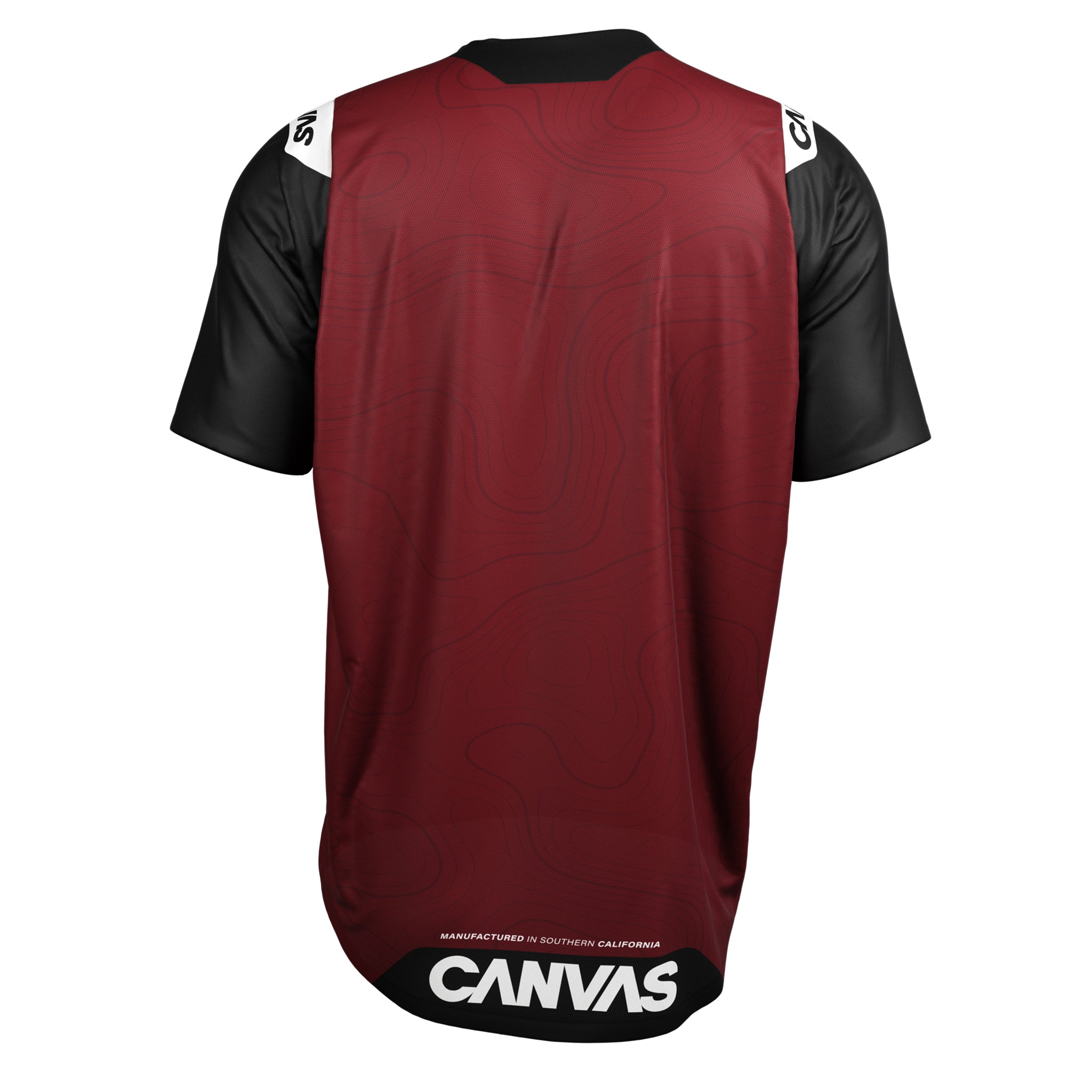 MTB Series Custom Short Sleeve Jersey - Maroon