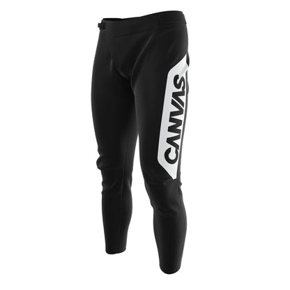 Canvas Custom Mountain Bike Pants - Black Design