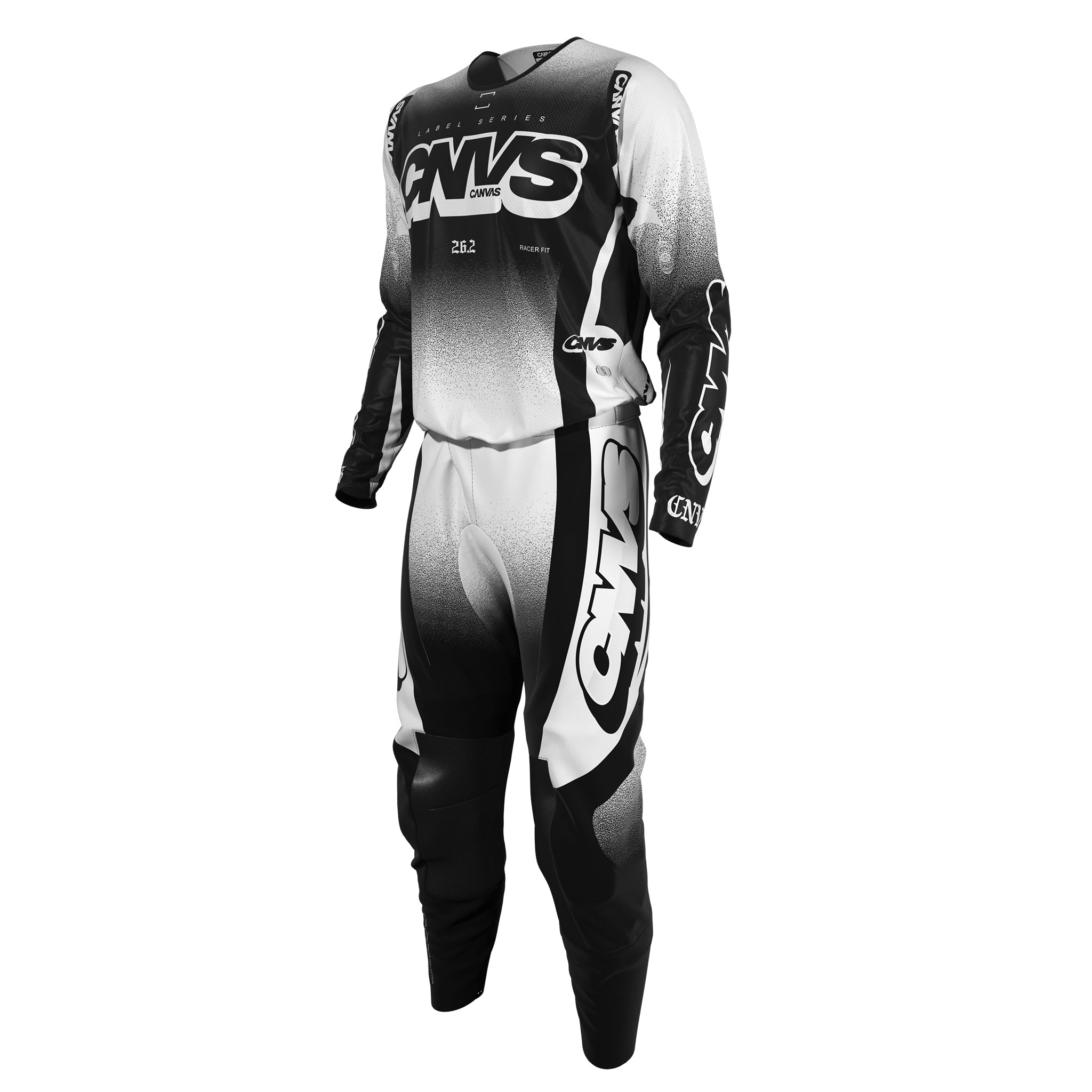 Label Series 26.2 Custom Motocross Gear - Black