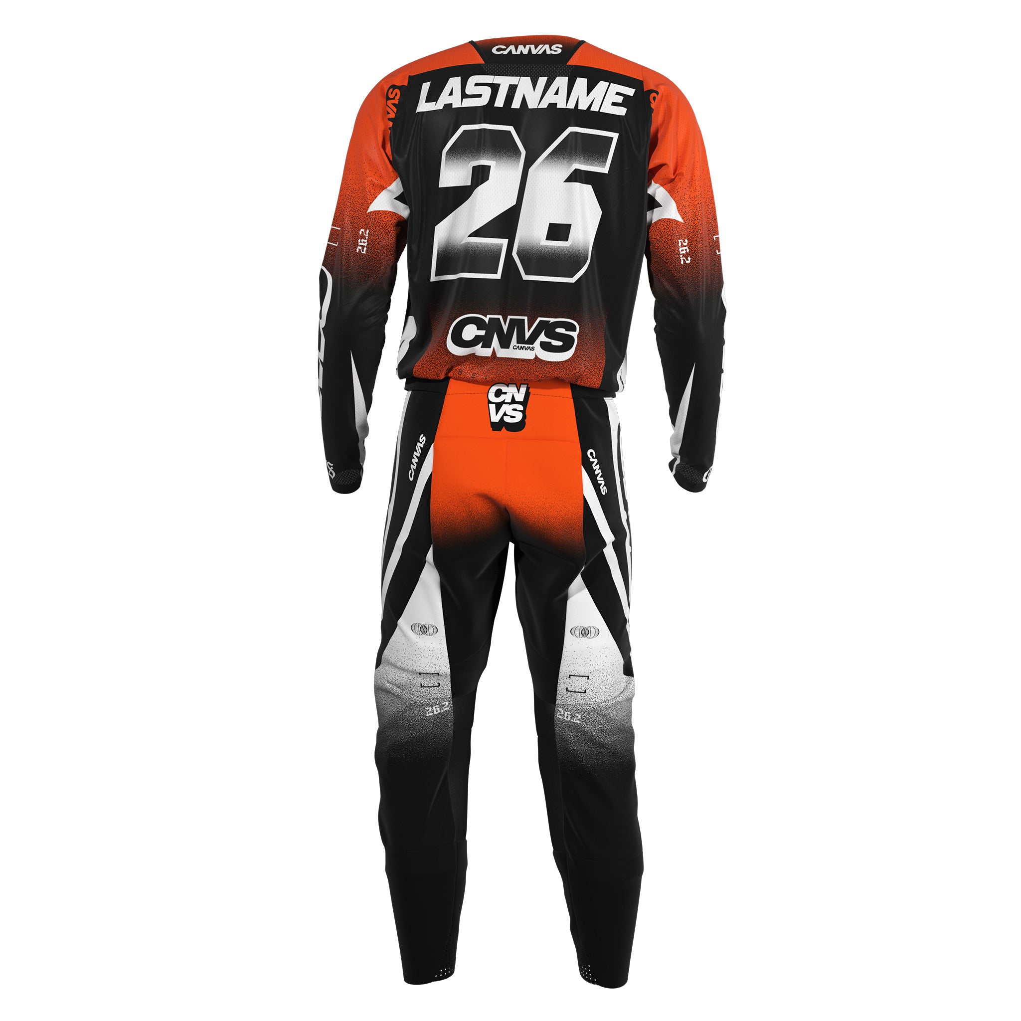Label Series 26.2 Custom Motocross Gear - Orange
