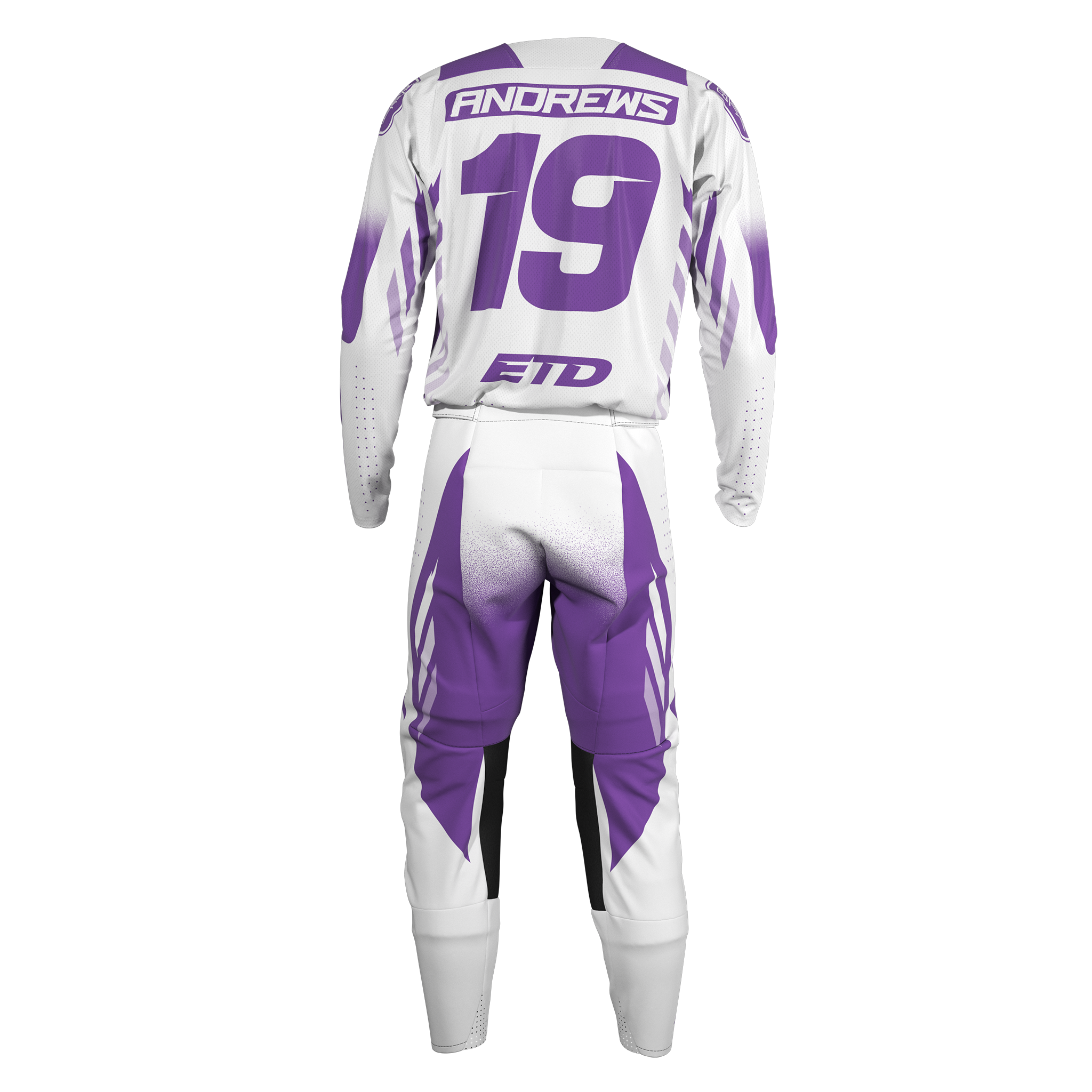 Everything Dirt MX Gear - Sector - White and Purple