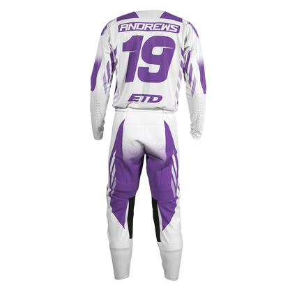 Everything Dirt MX Gear - Sector - White and Purple