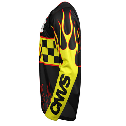 Flames Custom Jersey