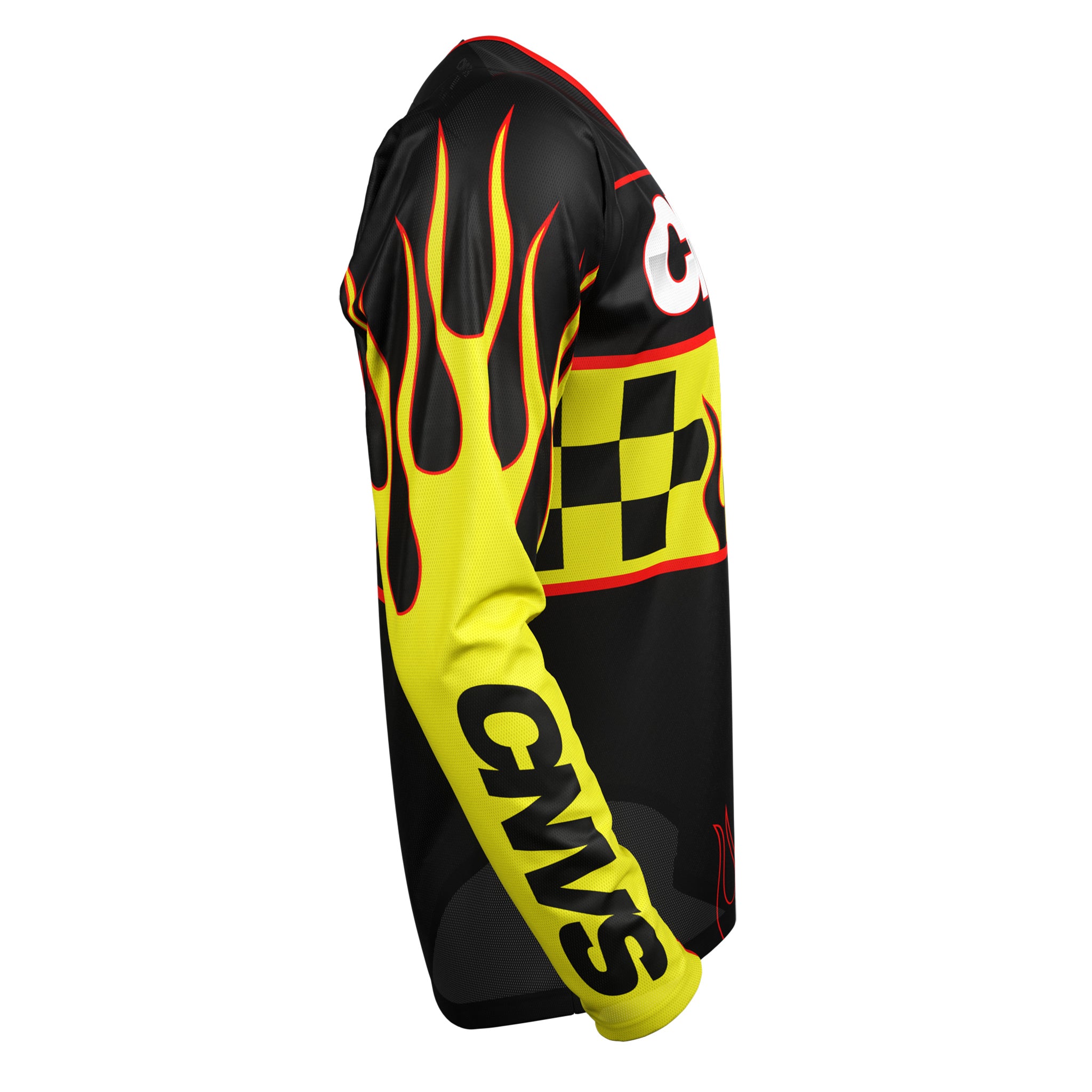 Flames Custom Jersey