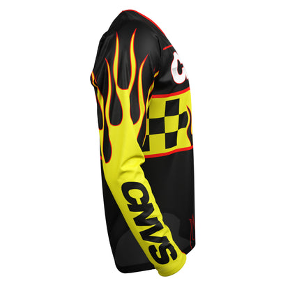 Flames Custom Jersey