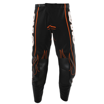 Flames Orange Custom AirFit MX Pants