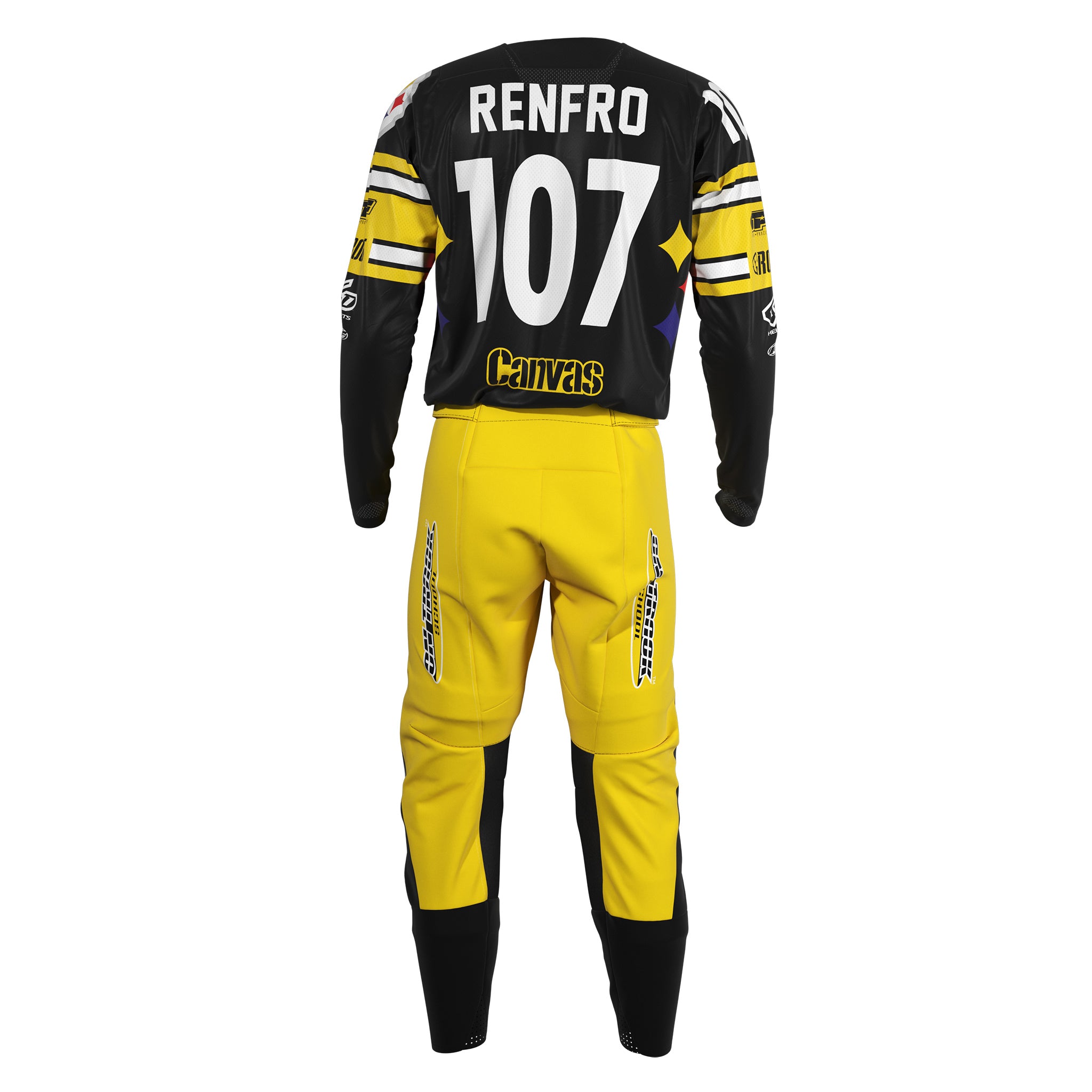 Steelers Custom MX Jersey