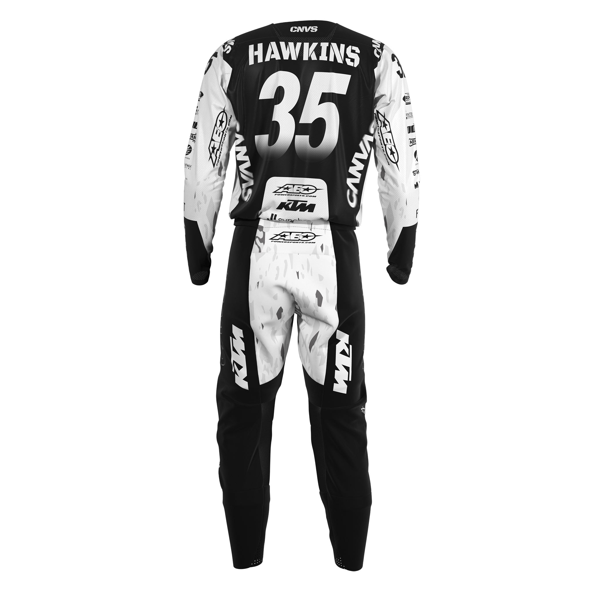 Team AEO Racing MX Gear - Black Camo