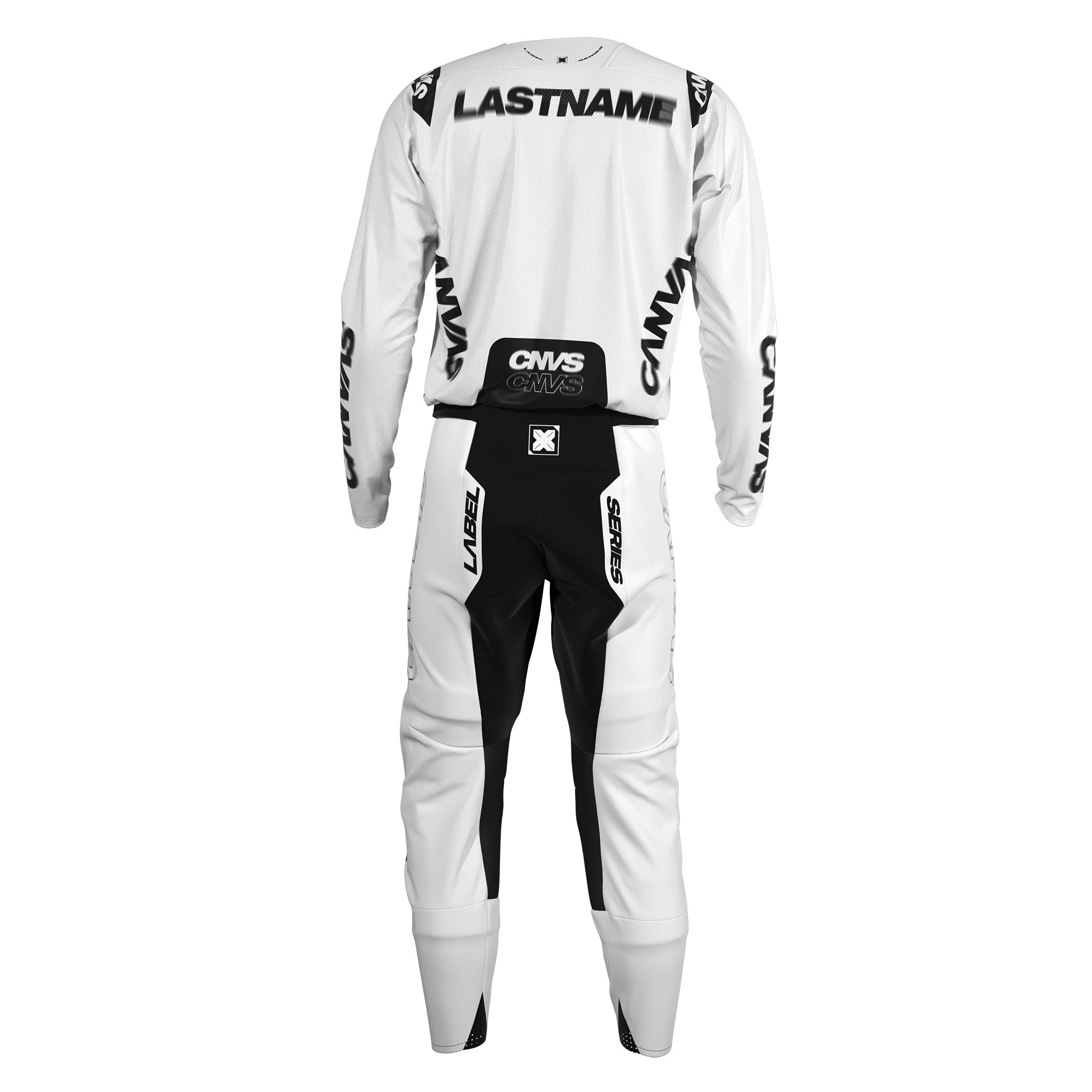 Label Series 10 Custom Motocross Gear - White