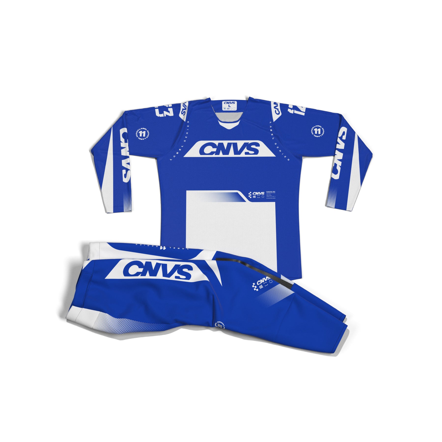 Label Series 11 Custom Motocross Gear - Blue