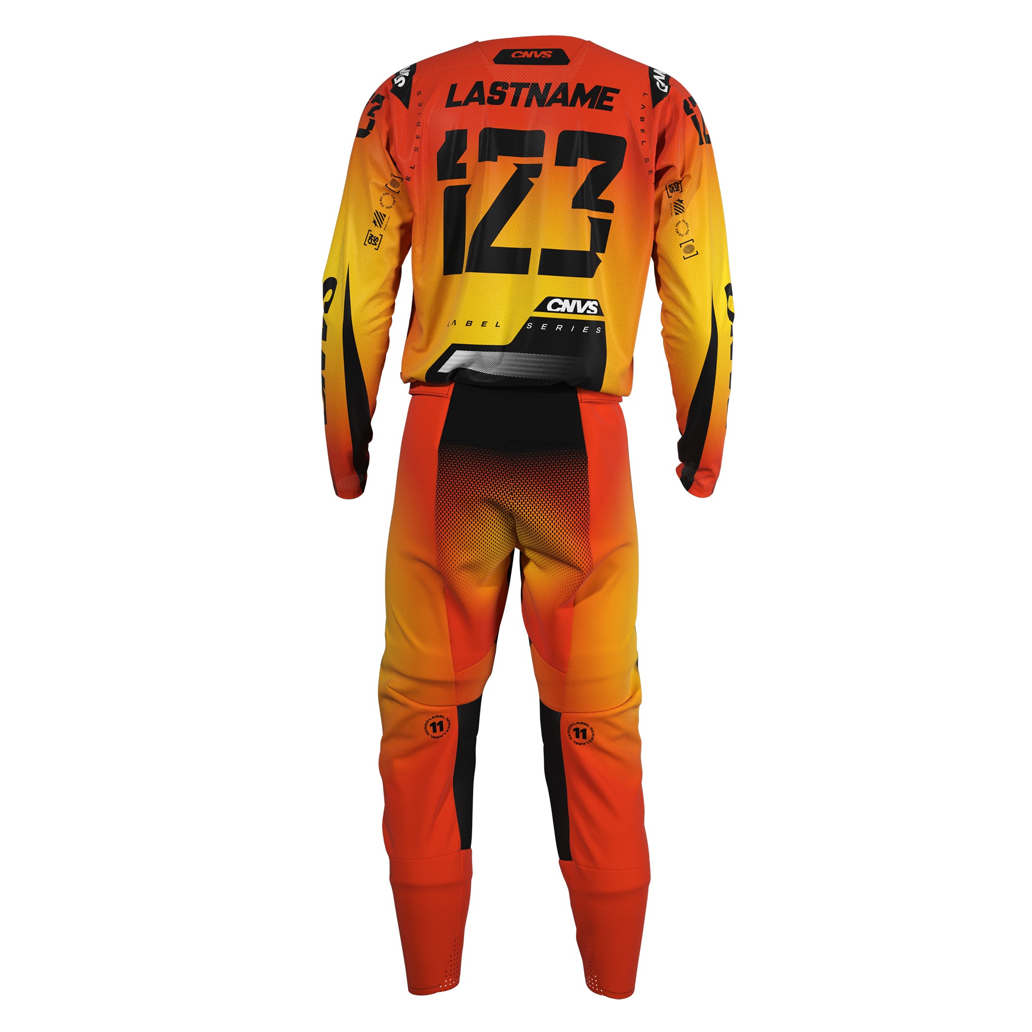 Label Series 11 Custom Motocross Gear - Explosion