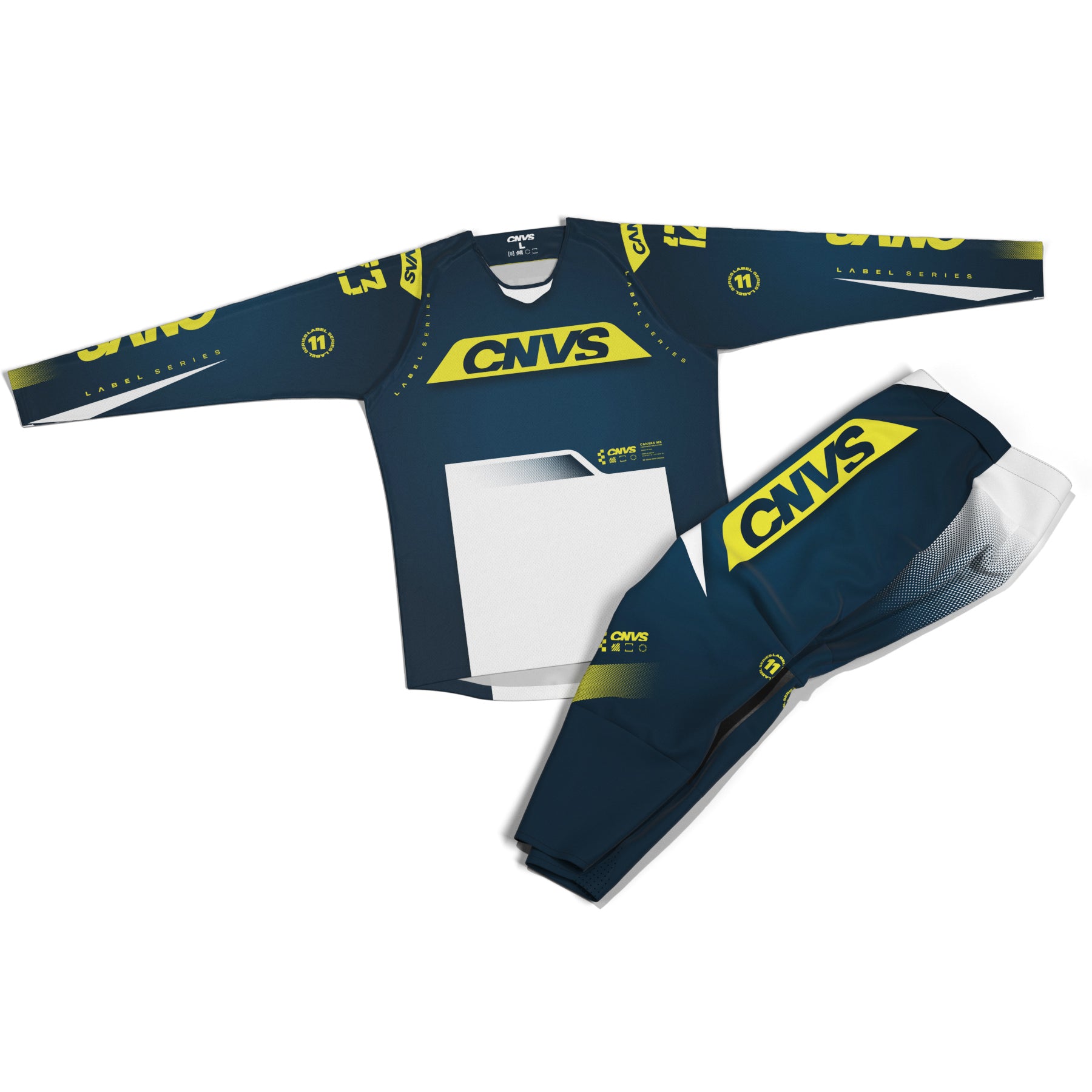 Label Series 11 Custom Motocross Gear - Midnight Flo