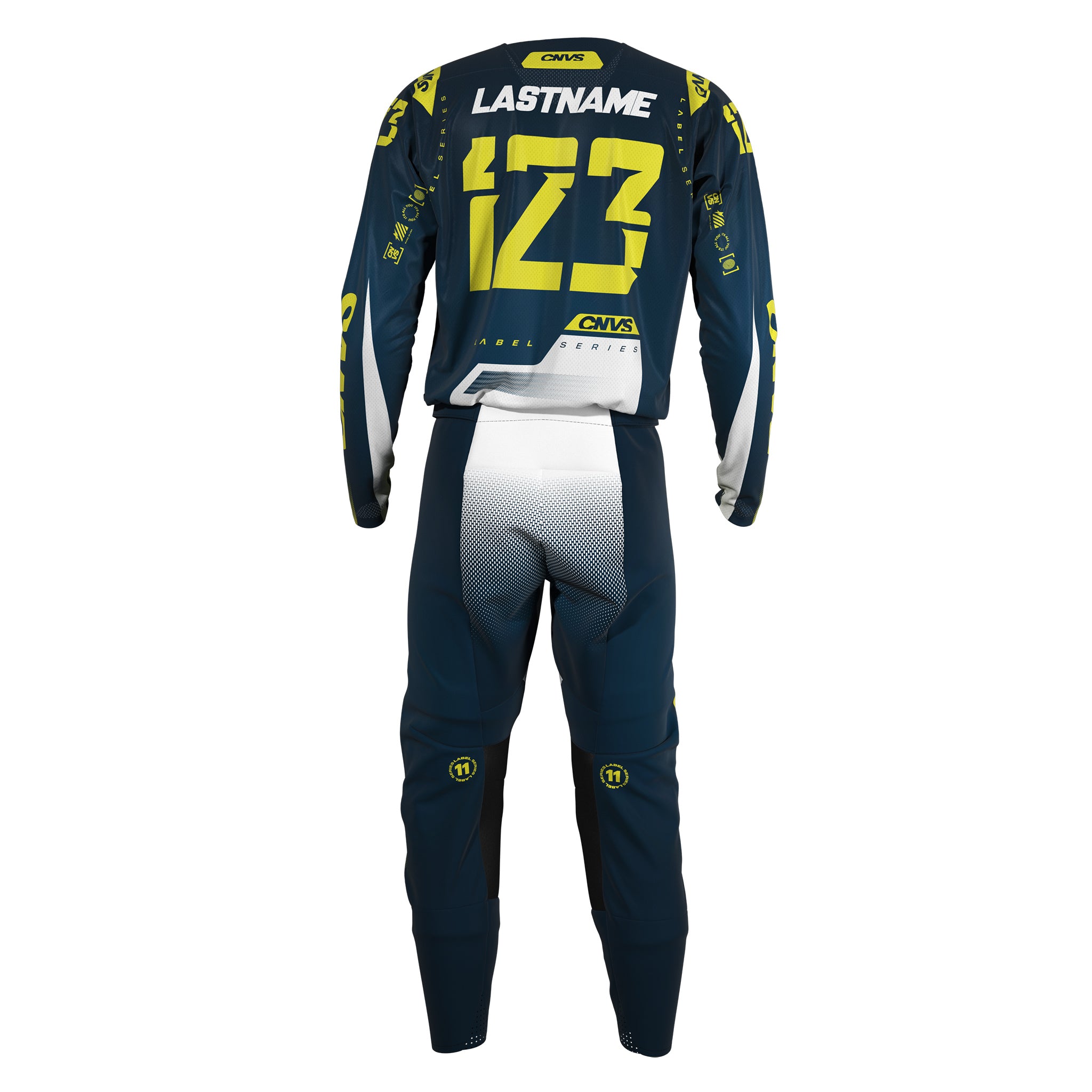 Label Series 11 Custom Motocross Gear - Midnight Flo