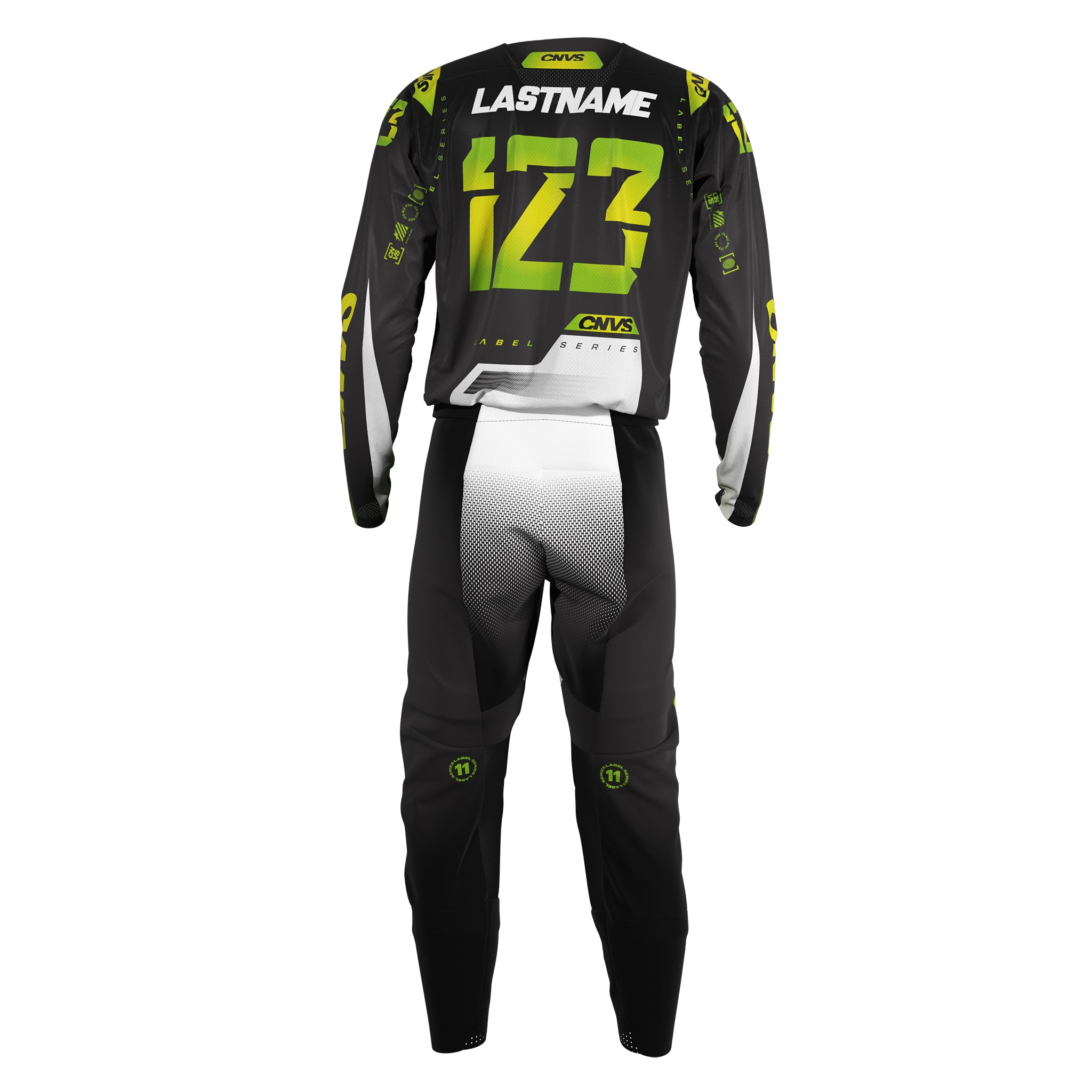 Label Series 11 Custom Motocross Gear - Monster