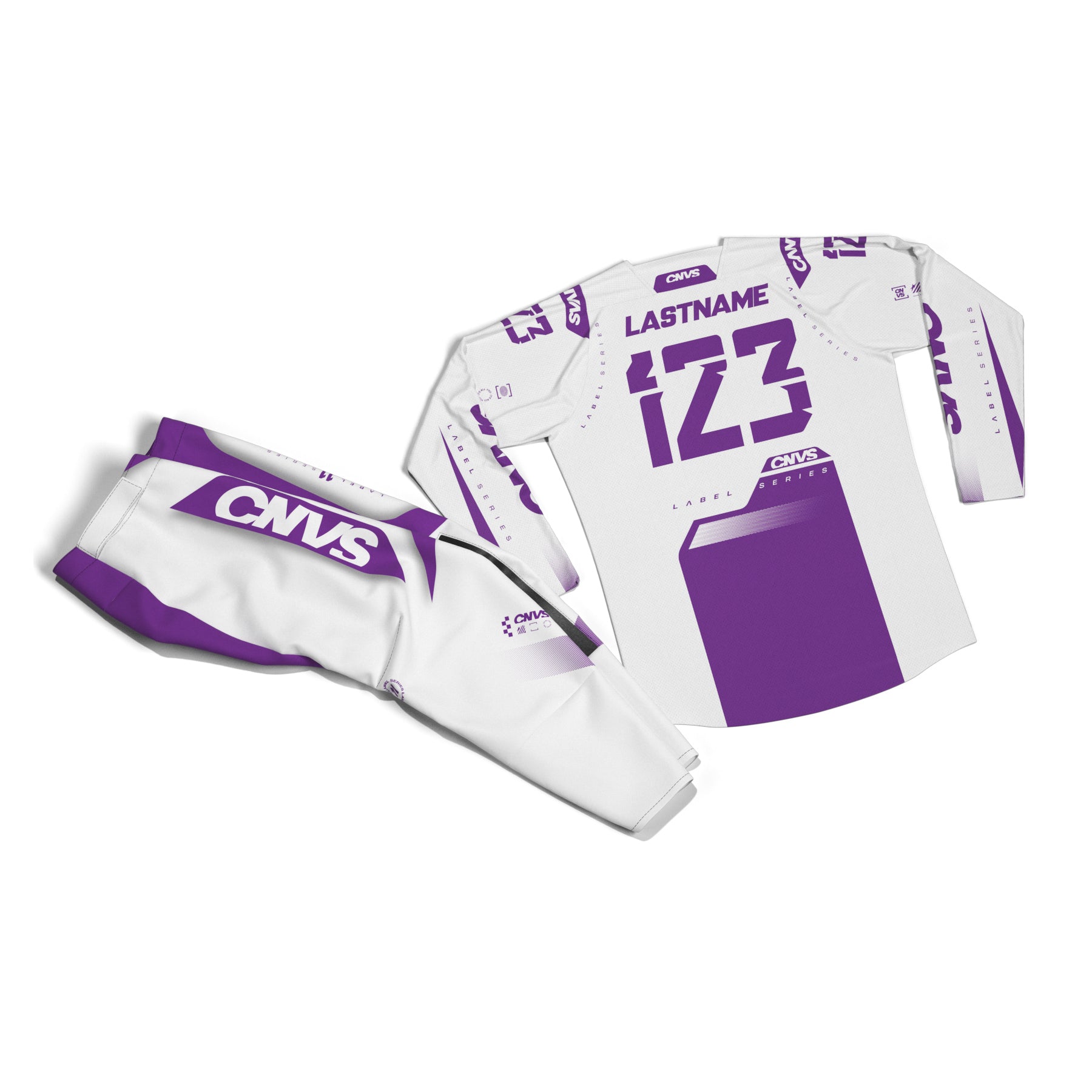 Label Series 11 Custom Motocross Gear - Purple