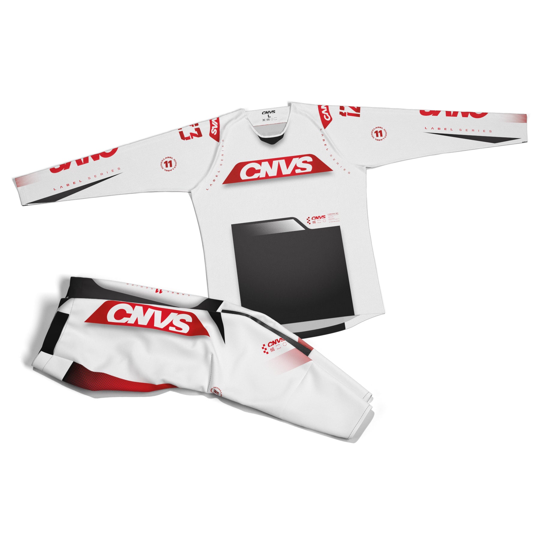 Label Series 11 Custom Motocross Gear - Red