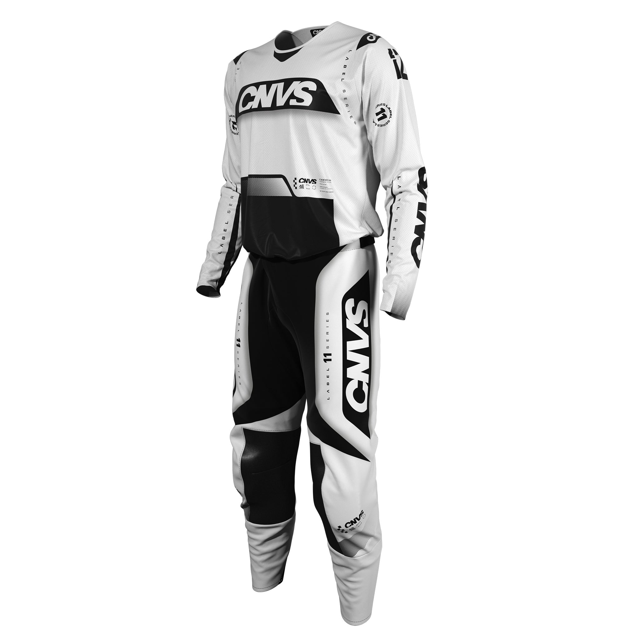 Label Series 11 Custom Motocross Gear - White