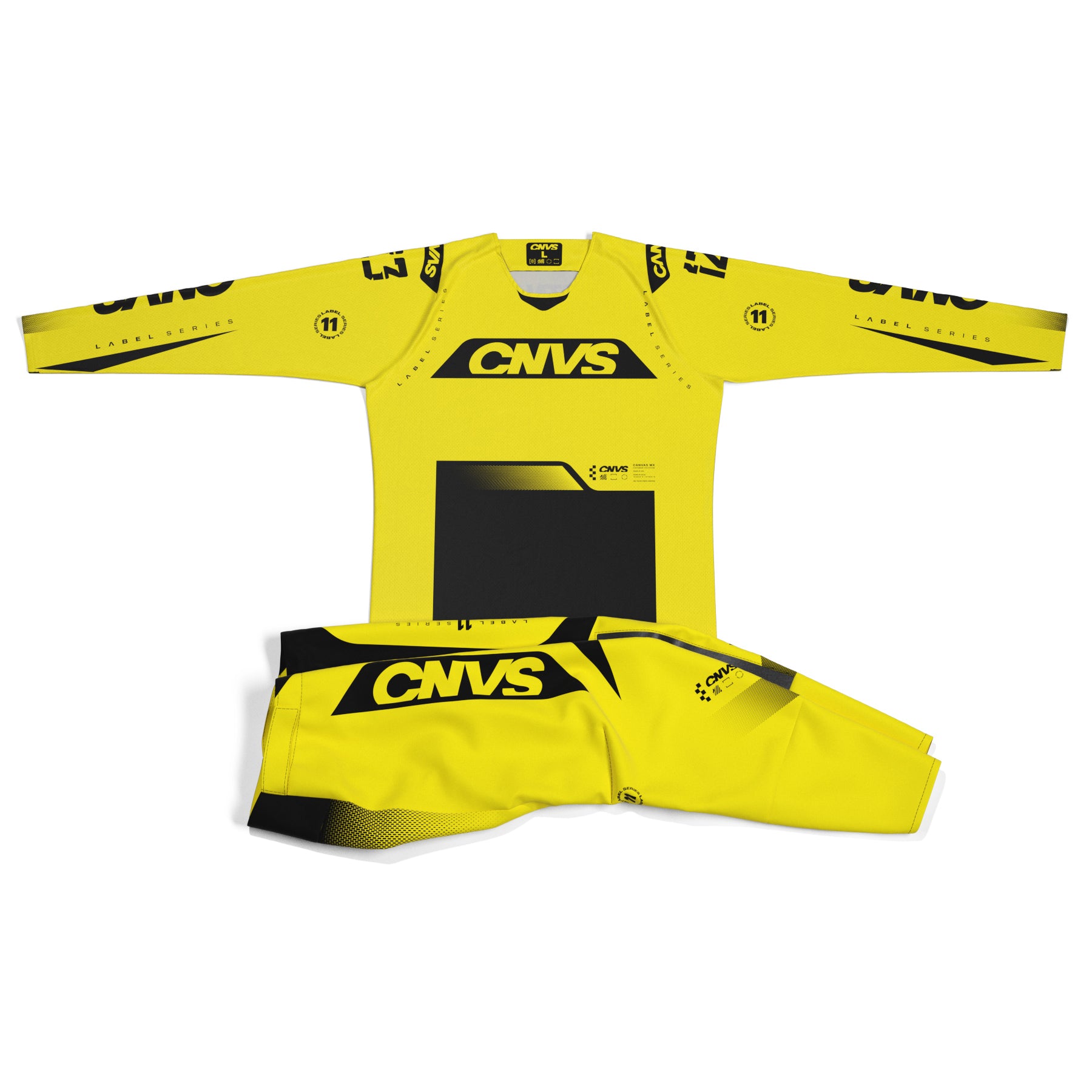 Label Series 11 Custom Motocross Gear - Yellow