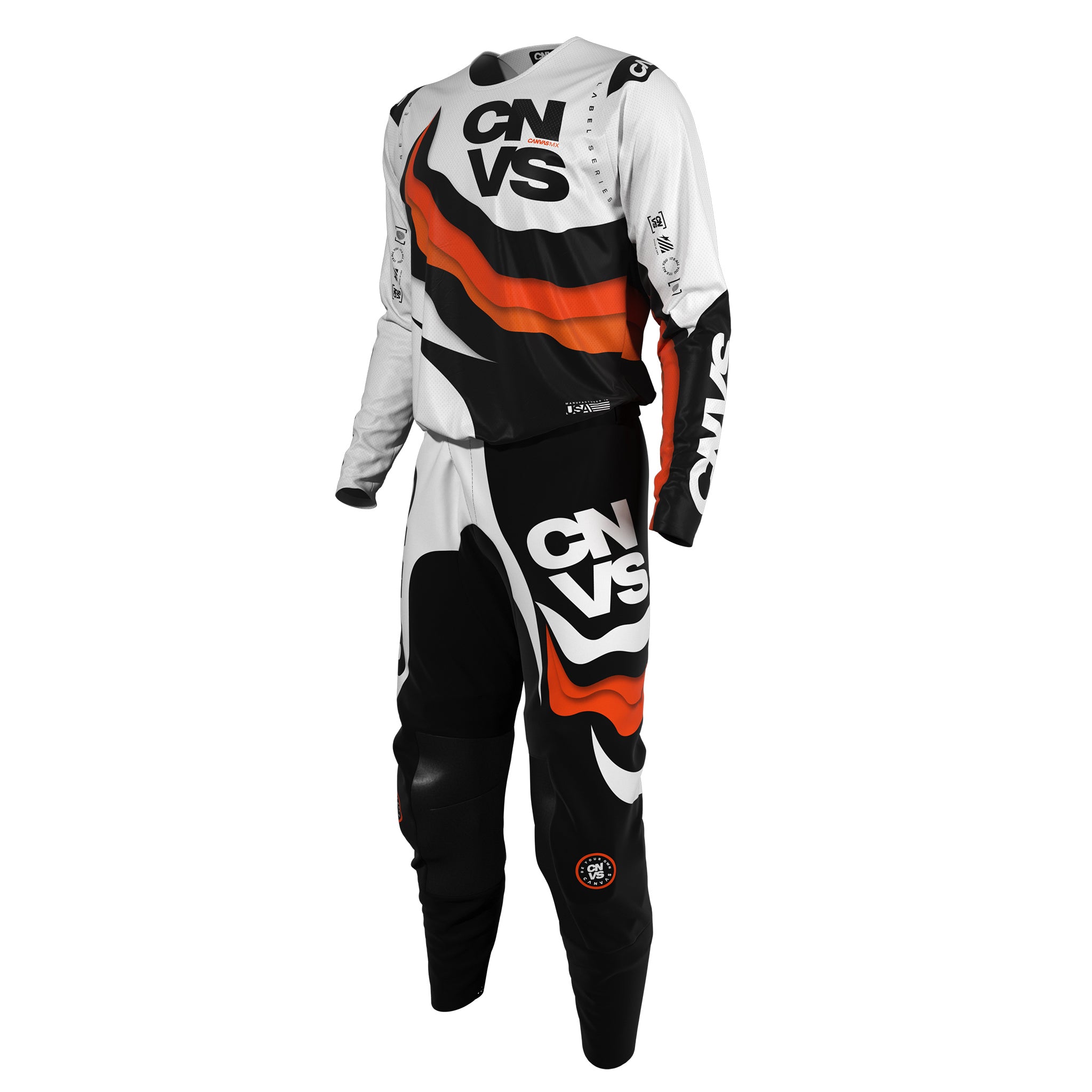 Label Series 12 Custom Motocross Gear - Orange