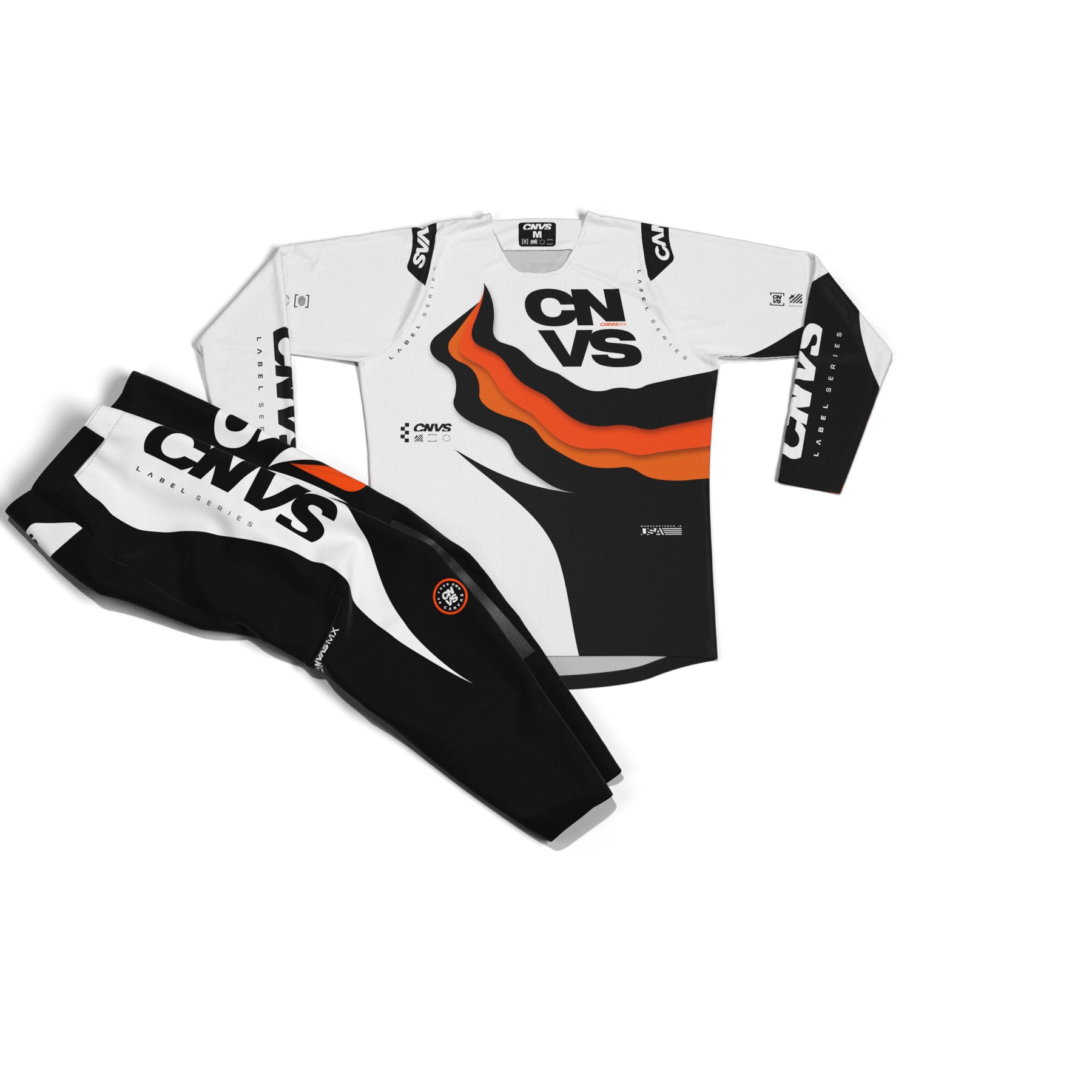 Label Series 12 Custom Motocross Gear - Orange